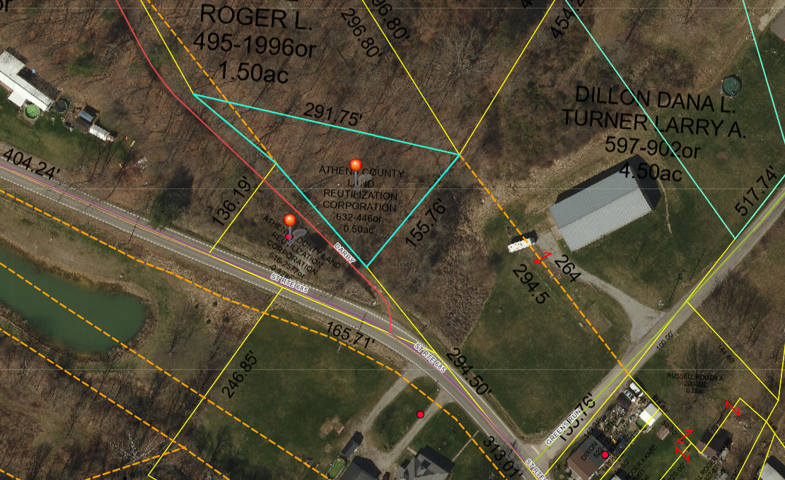8800 8810 State Route 685, Glouster, Ohio parcels Athens County GIS
